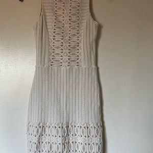 A white dress for the spring time